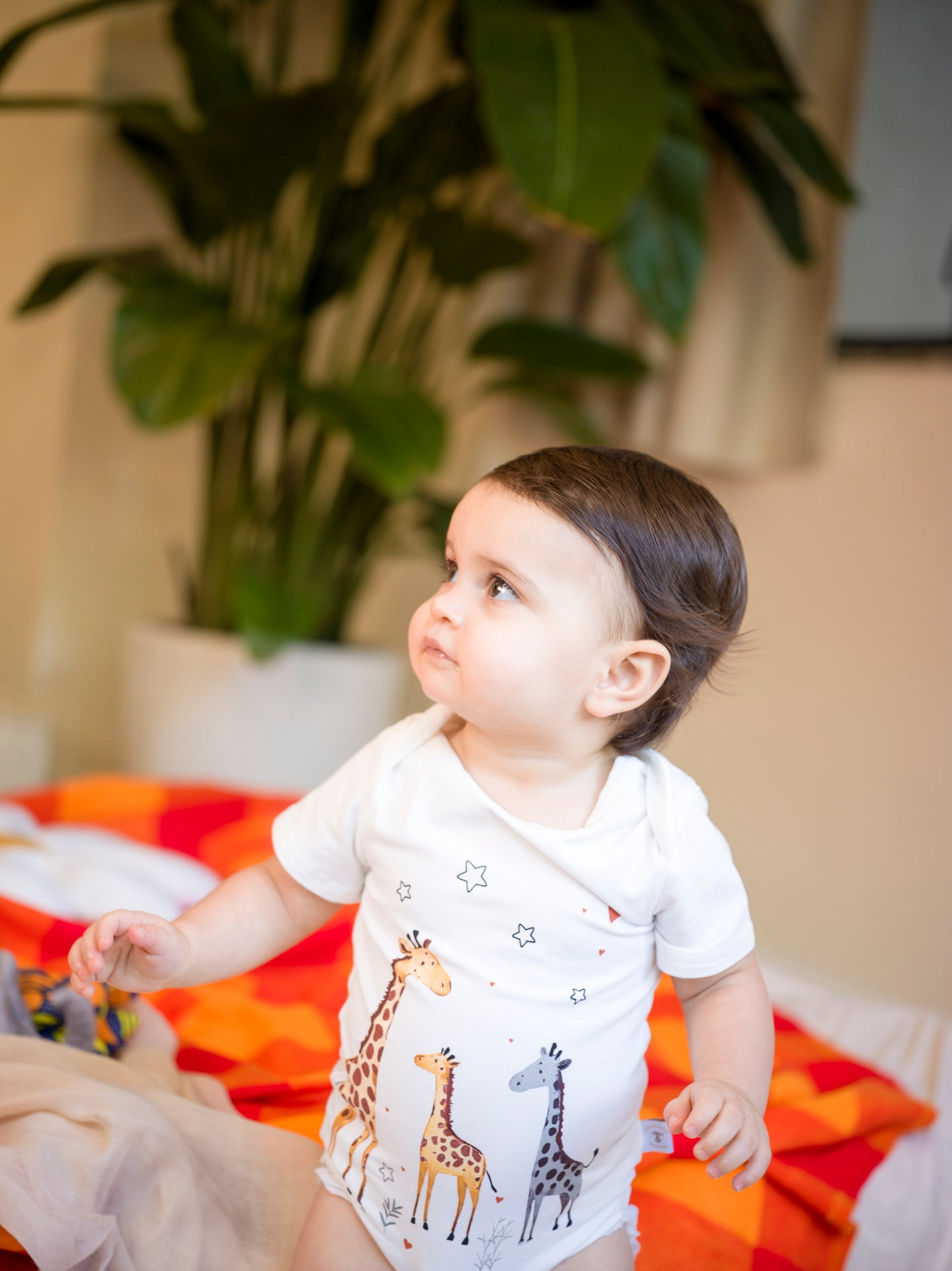 Twiga Short-Sleeved Bodysuit