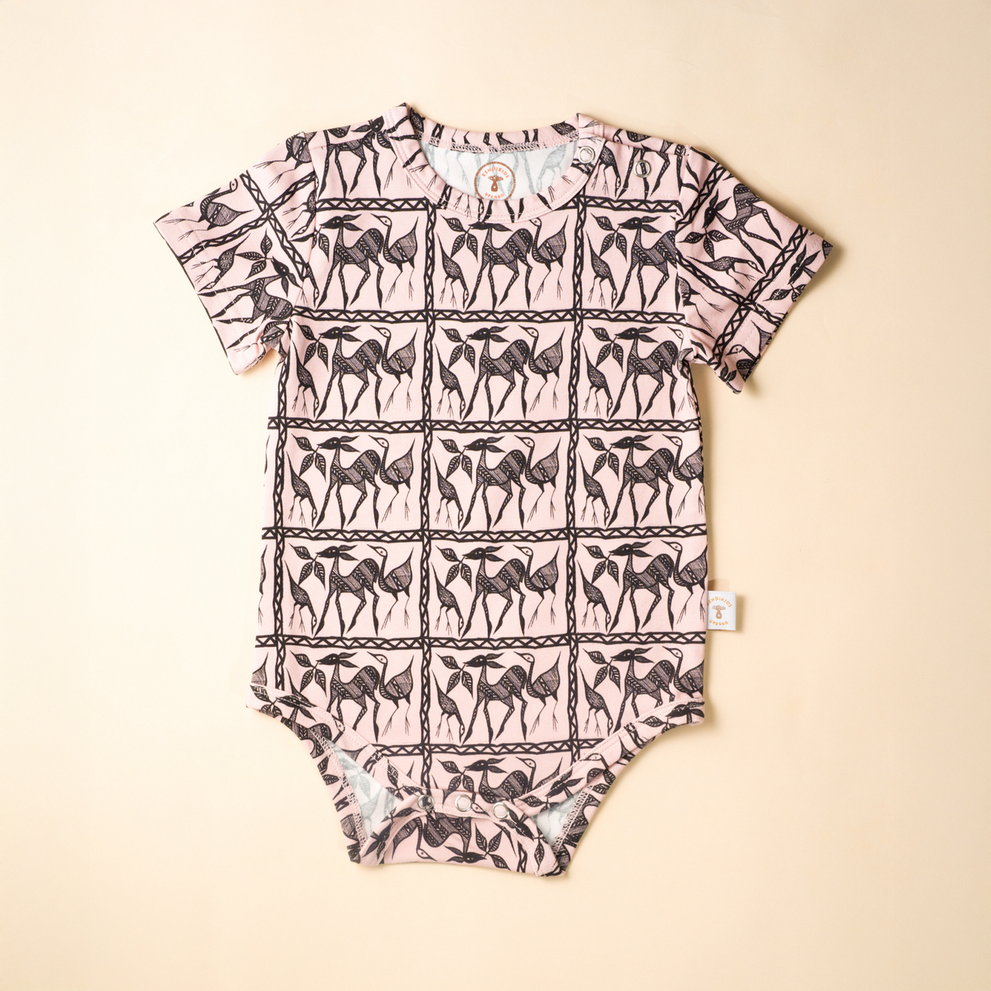 Kanga Short-Sleeved Bodysuit