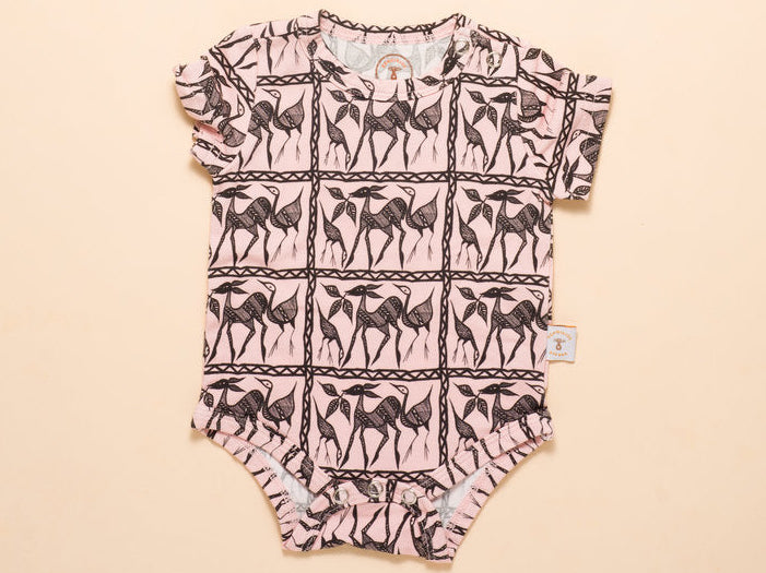 Kanga Short-Sleeved Bodysuit