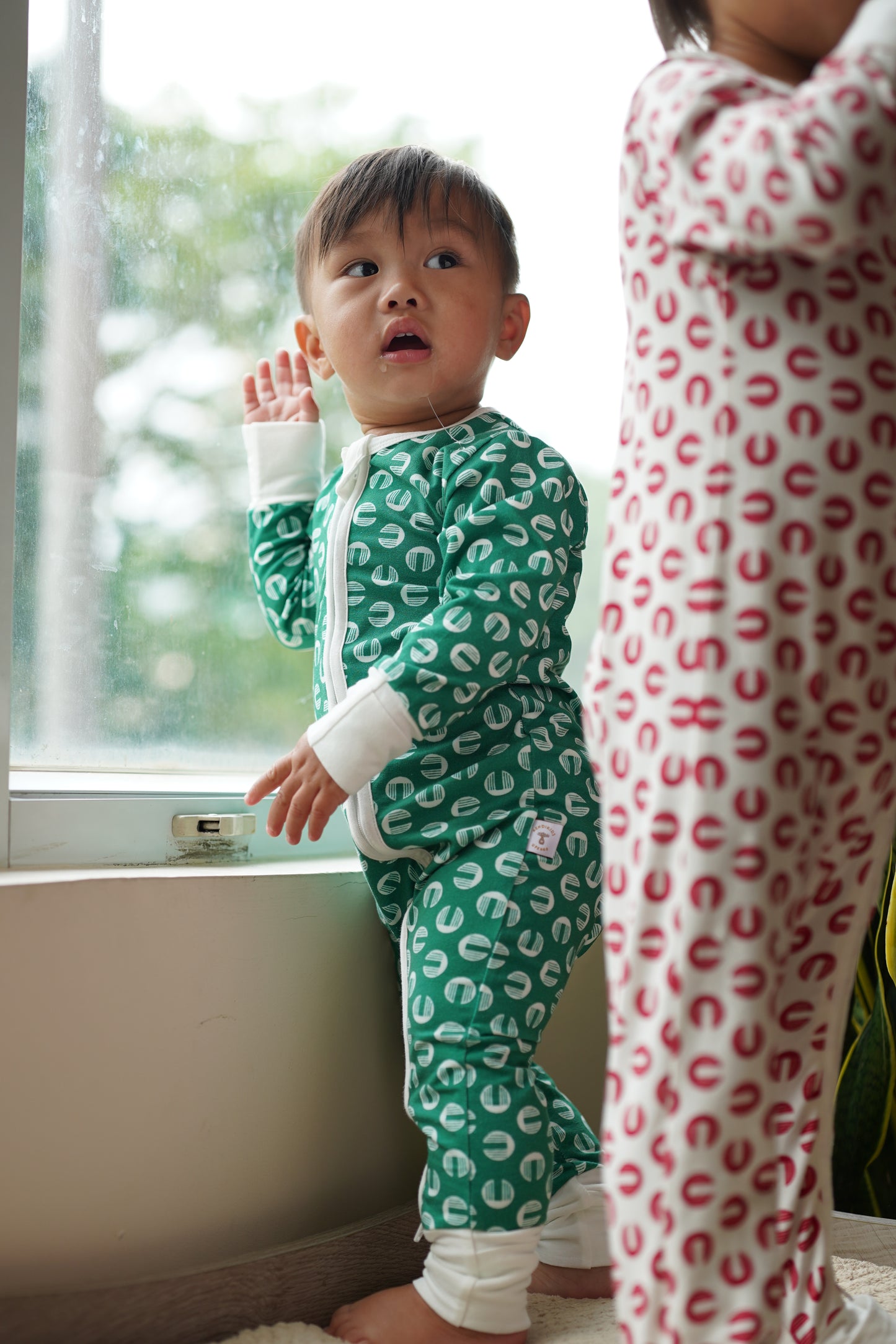 GREEN KAHAWA ROMPER