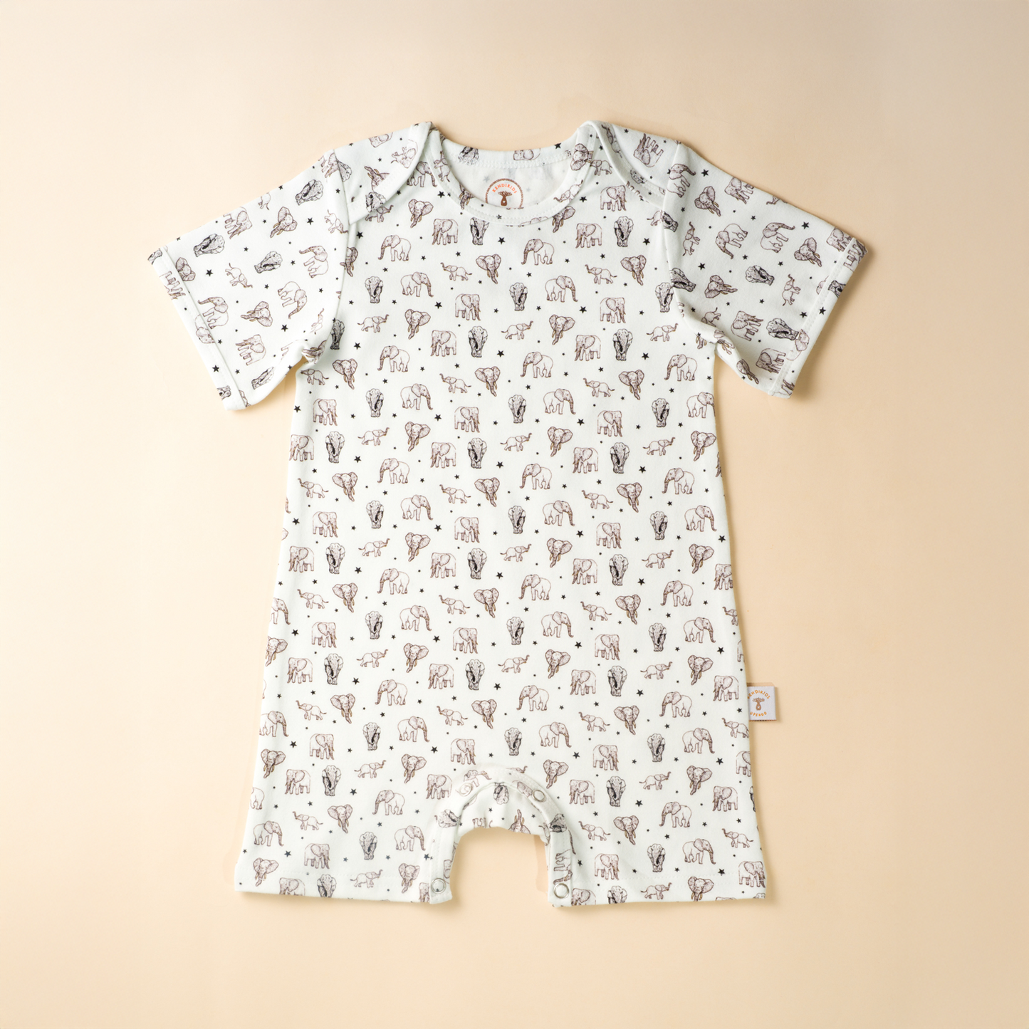 Ndovu Short-Sleeved Romper