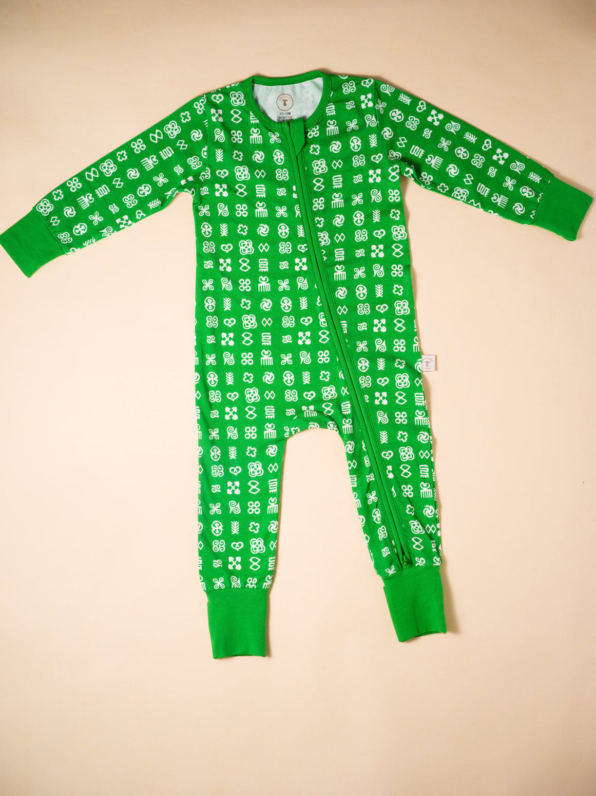 Green Upendo Romper